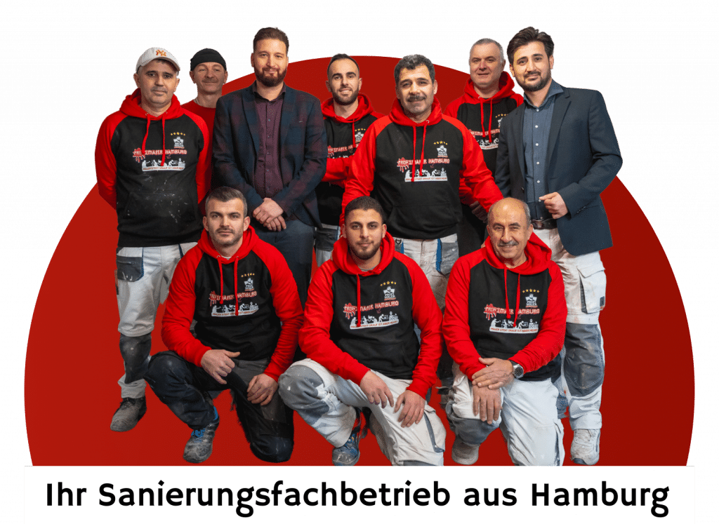 Das KSB-Team aus Hamburg – Handwerker, Bauleitung und Inhaber Timo Brandt