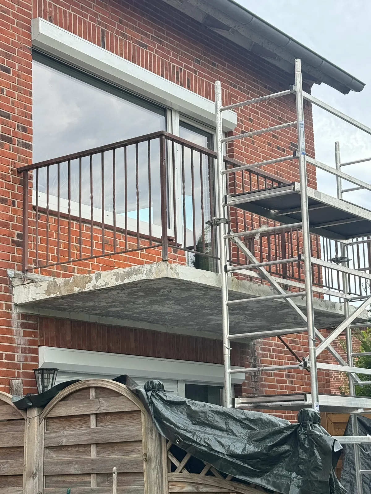 Balkonsanierung Elmshorn – tragfähige Plattensanierung – Bild 5