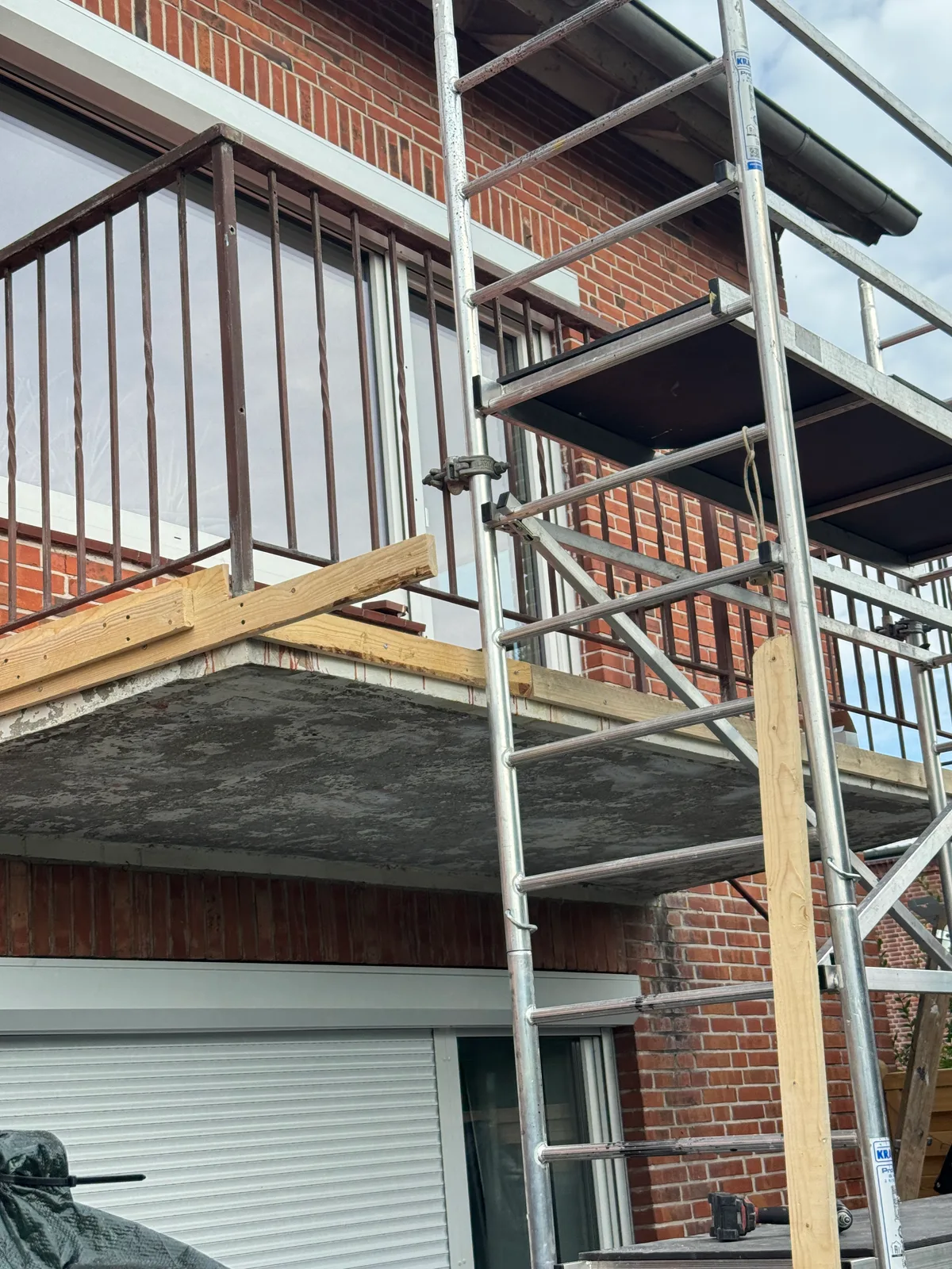 Balkonsanierung Elmshorn – tragfähige Plattensanierung – Bild 7