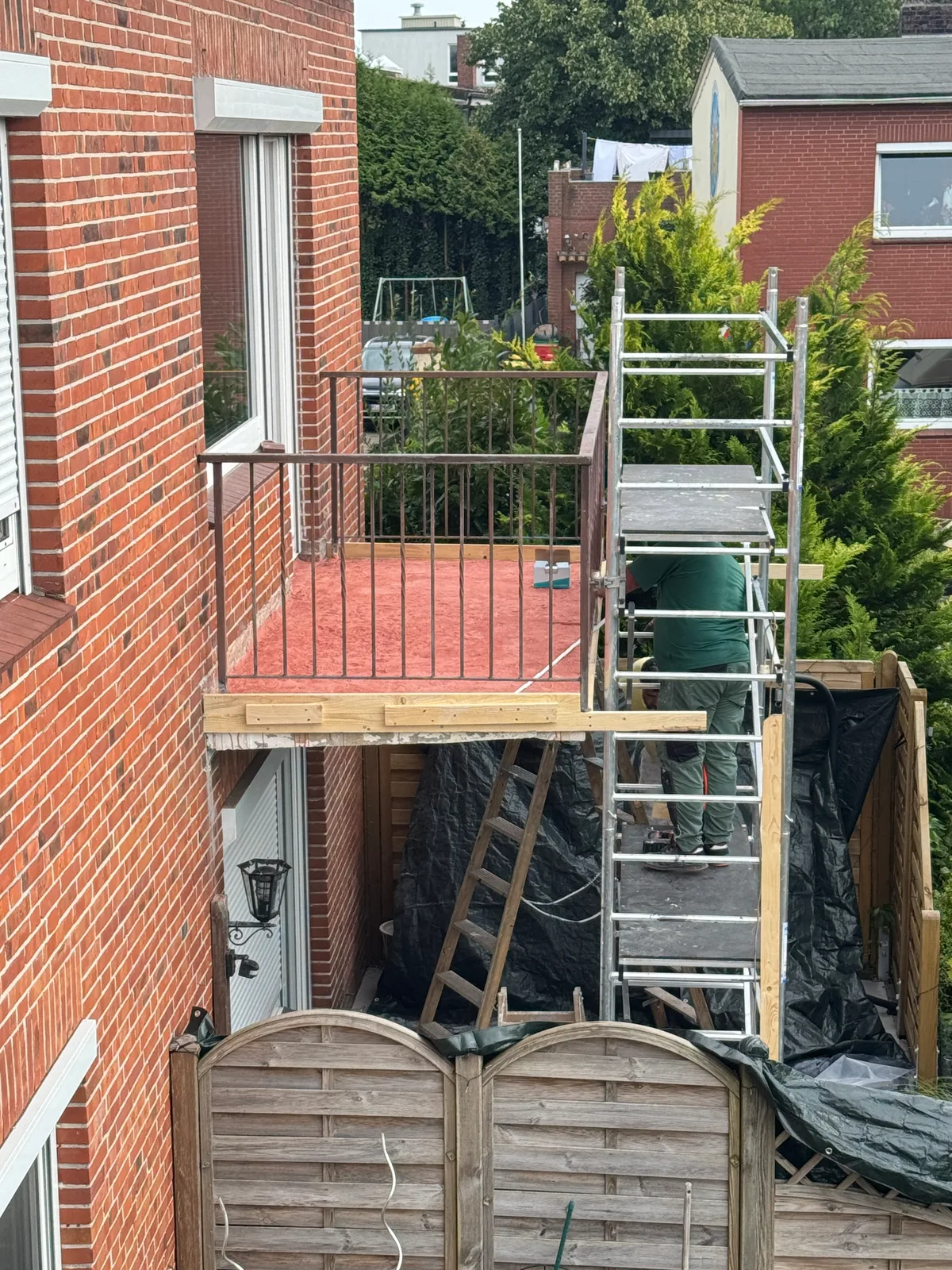 Balkonsanierung Elmshorn – tragfähige Plattensanierung – Bild 9