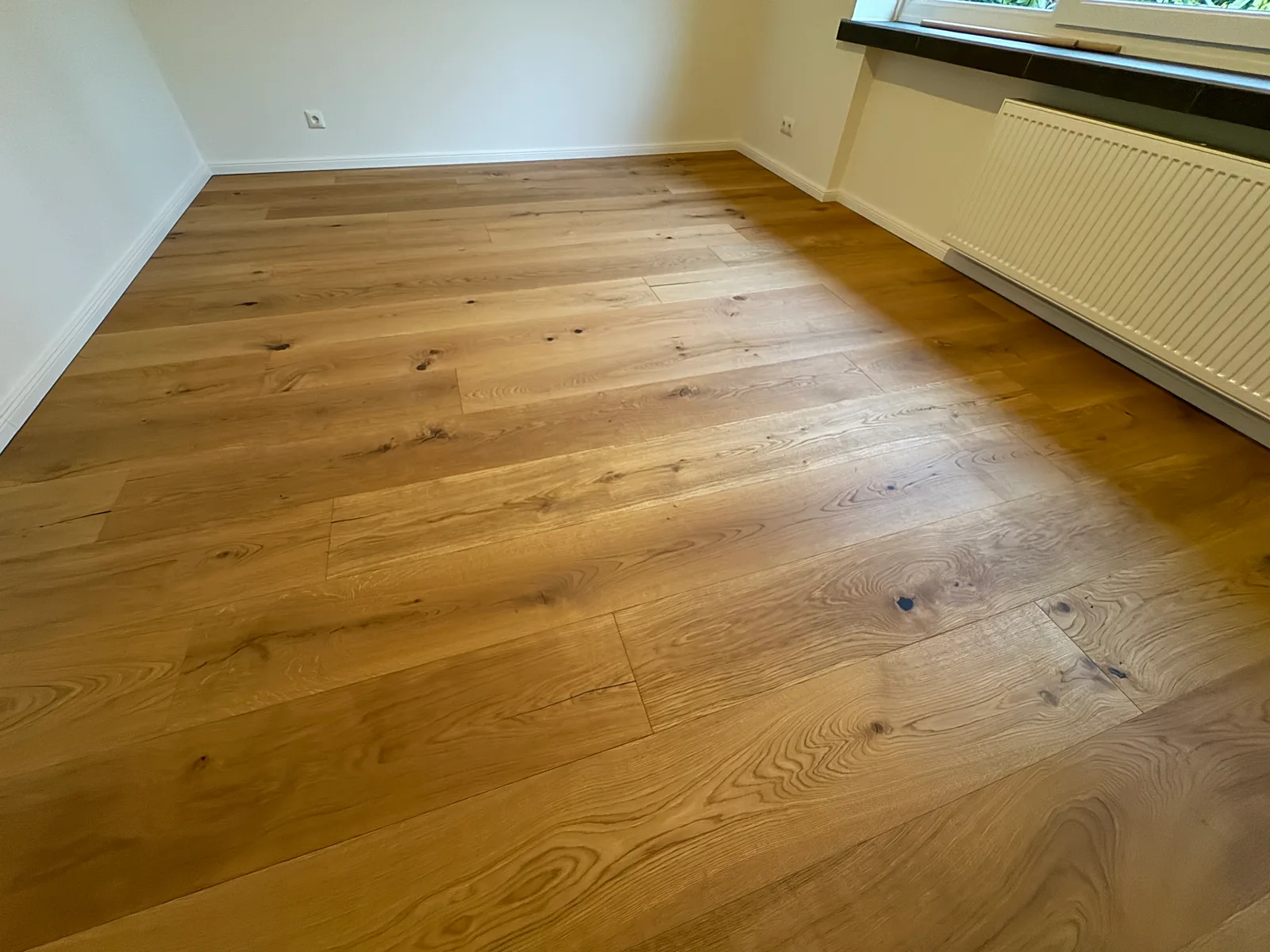 Parkettboden verlegen Jüthornstraße – Fertigparkett Eiche – Bild 10