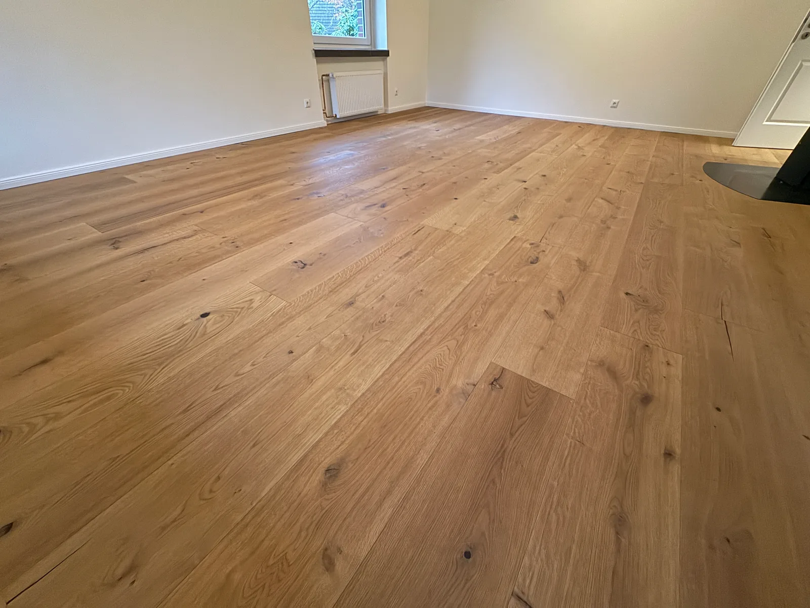 Parkettboden verlegen Jüthornstraße – Fertigparkett Eiche – Bild 11