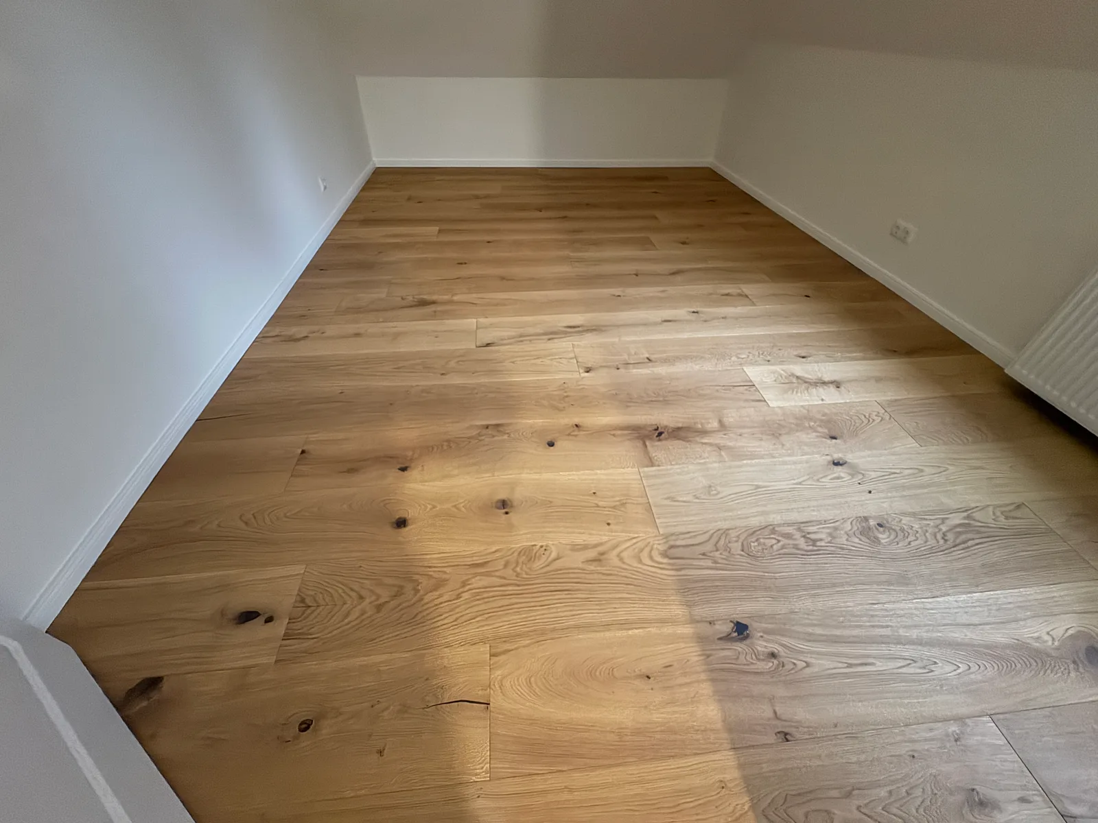 Parkettboden verlegen Jüthornstraße – Fertigparkett Eiche – Bild 13