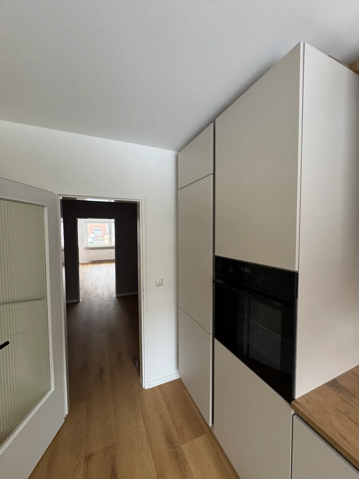 Küchensanierung Niendorf – Anschlüsse + Wand vorbereiten – Bild 4